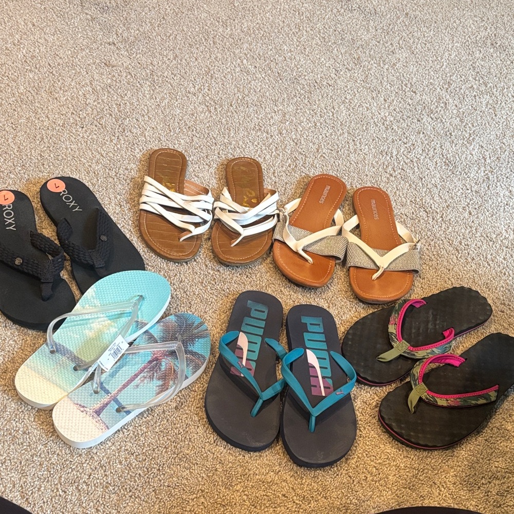 Assorted Flip Flops Collection